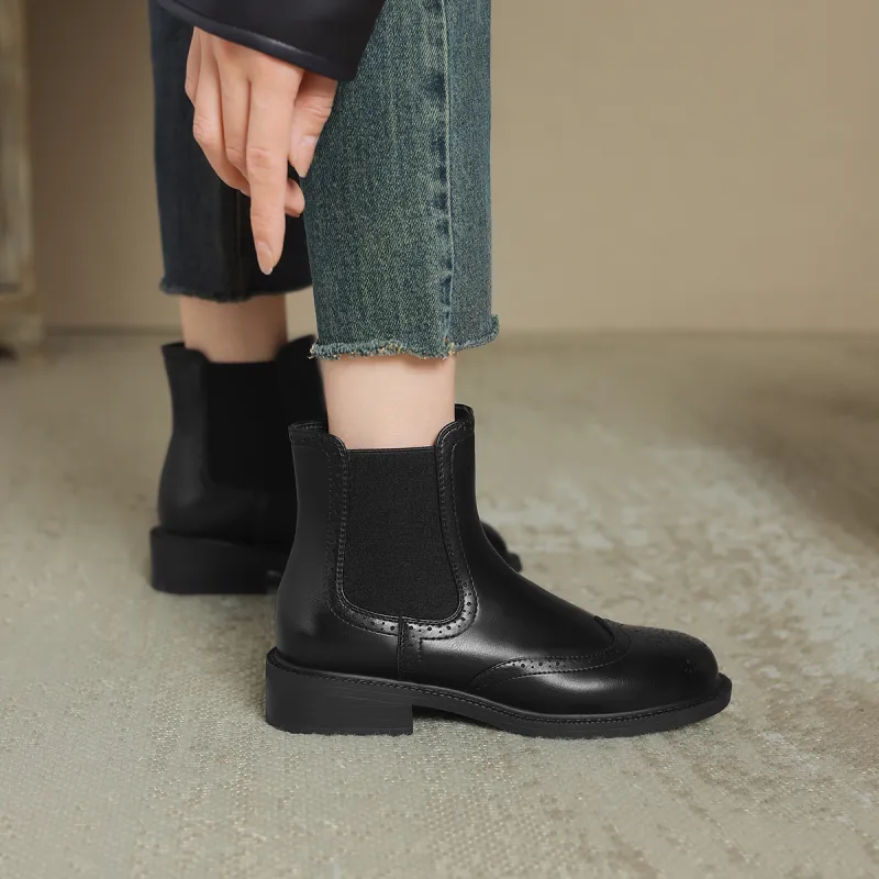 ZHR Short Chelsea Boots 5.5cm Women's-12