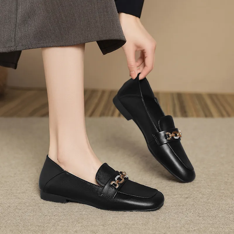 ZHR Loafers Women's Black/Beige-4
