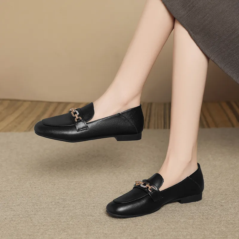 ZHR Loafers Women's Black/Beige-5