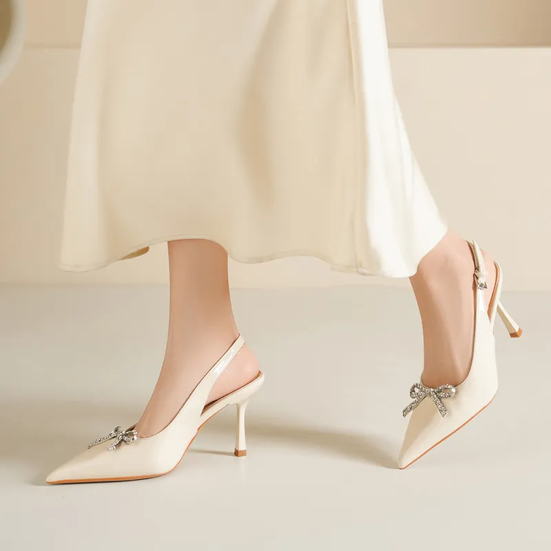 ZHR Slim Heel High Heels Women's-5