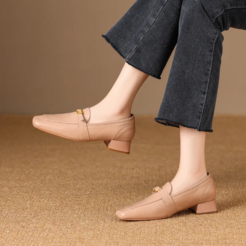ZHR Loafers Women's Beige/Black/Nude-9