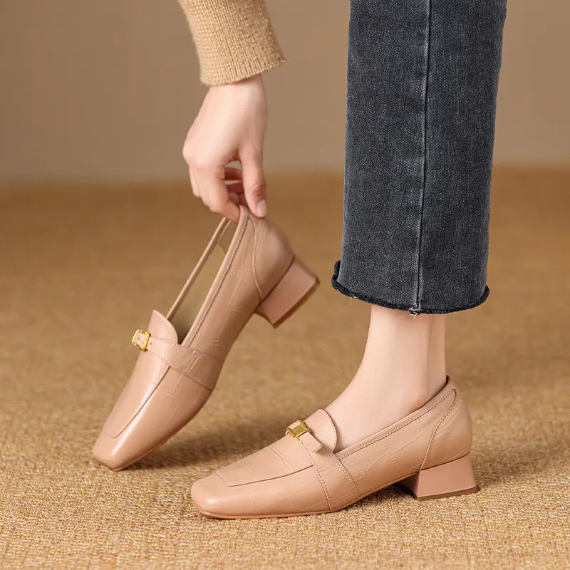 ZHR Loafers Women's Beige/Black/Nude-11