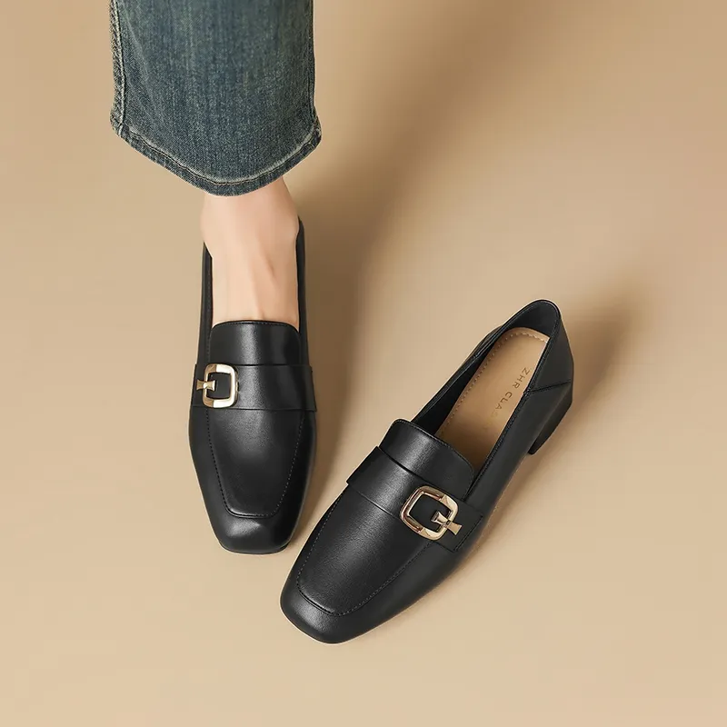 ZHR Loafers Women's Black/Beige-5