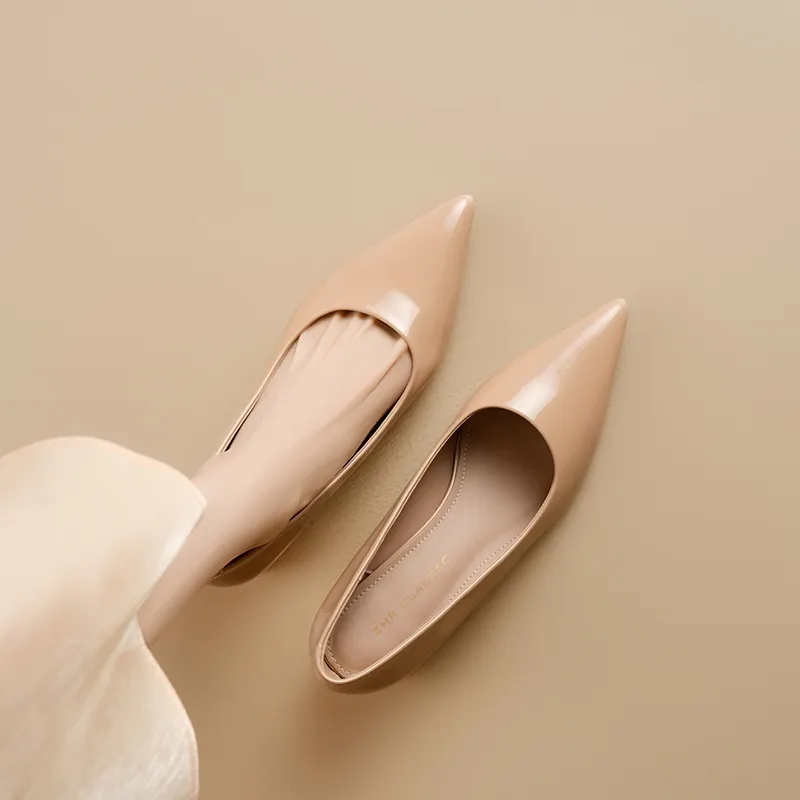 ZHR Chunky Heel High Heels Women's-18