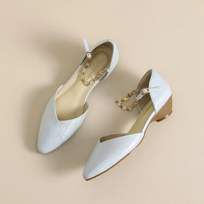 ZHR Cone Heel High Heels Women's-9
