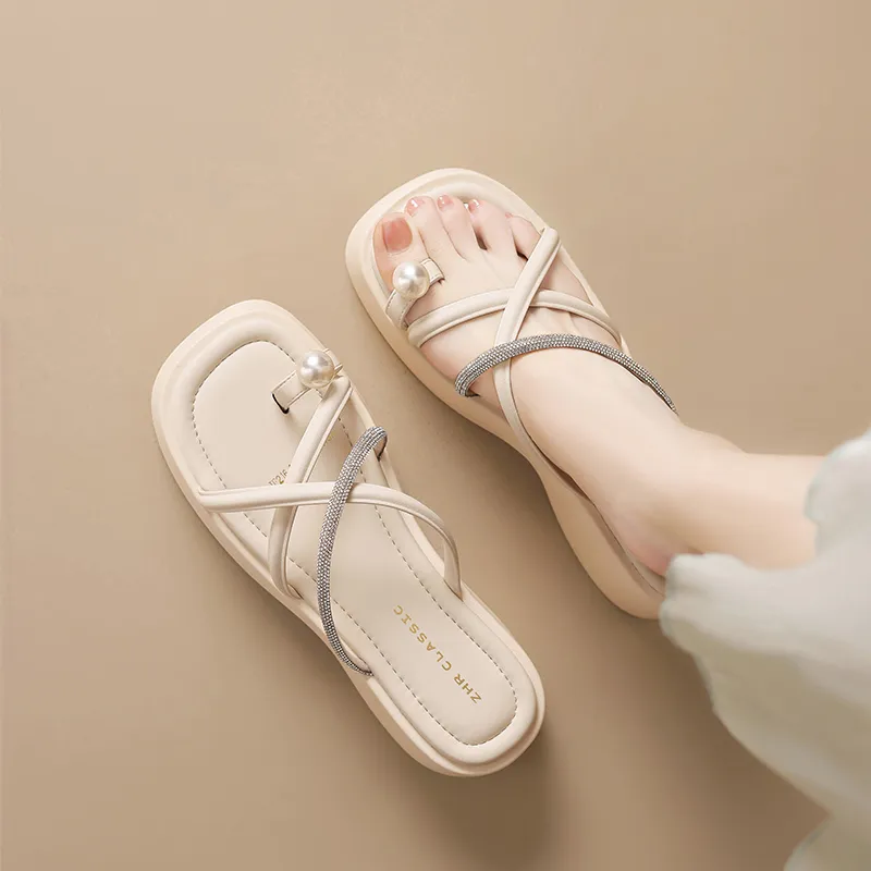 ZHR PVC Polyvinyl Chloride Odor Resistant Slide Slippers Women's-5