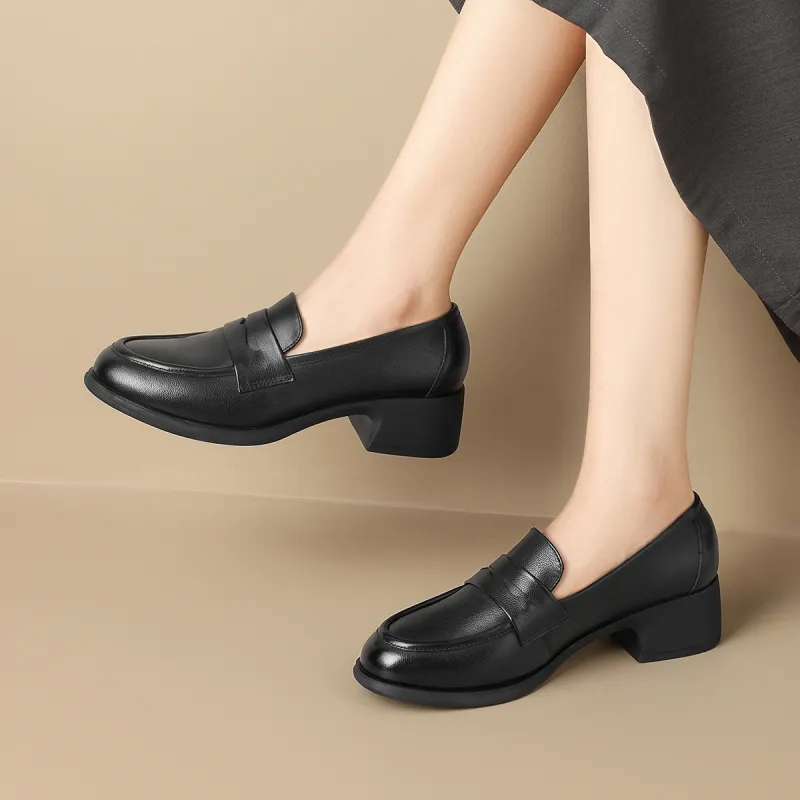 ZHR Loafers Women's Black-4