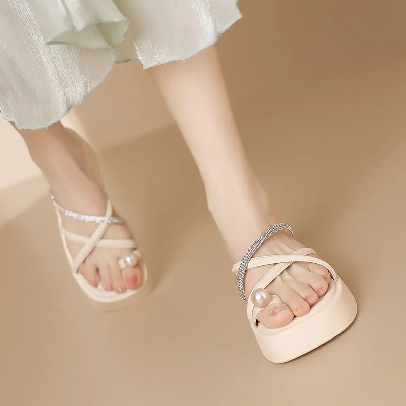 ZHR PVC Polyvinyl Chloride Odor Resistant Slide Slippers Women's-3