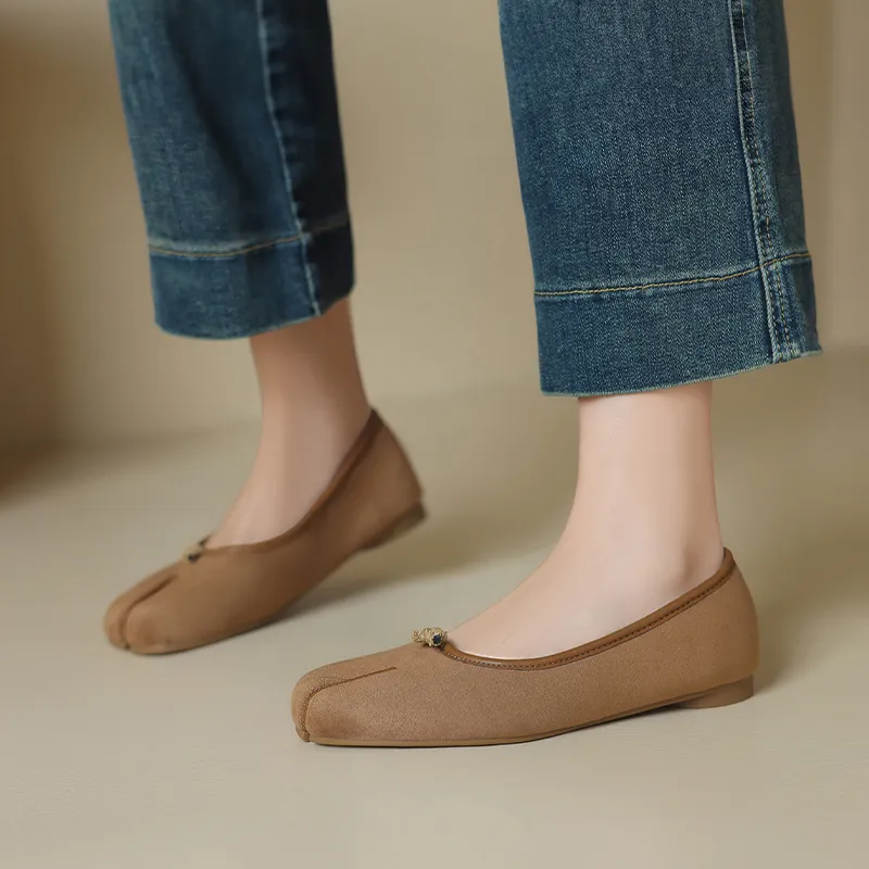 ZHR Casual Single Shoes Women's Chestnut-2