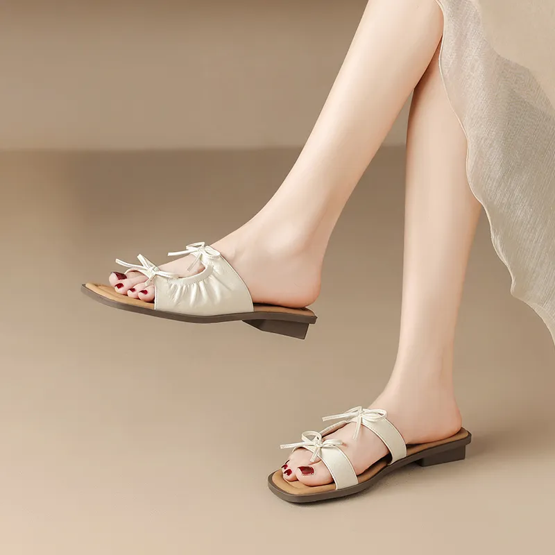 ZHR Rubber Sole Odor Resistant Slide Slippers Women's-3