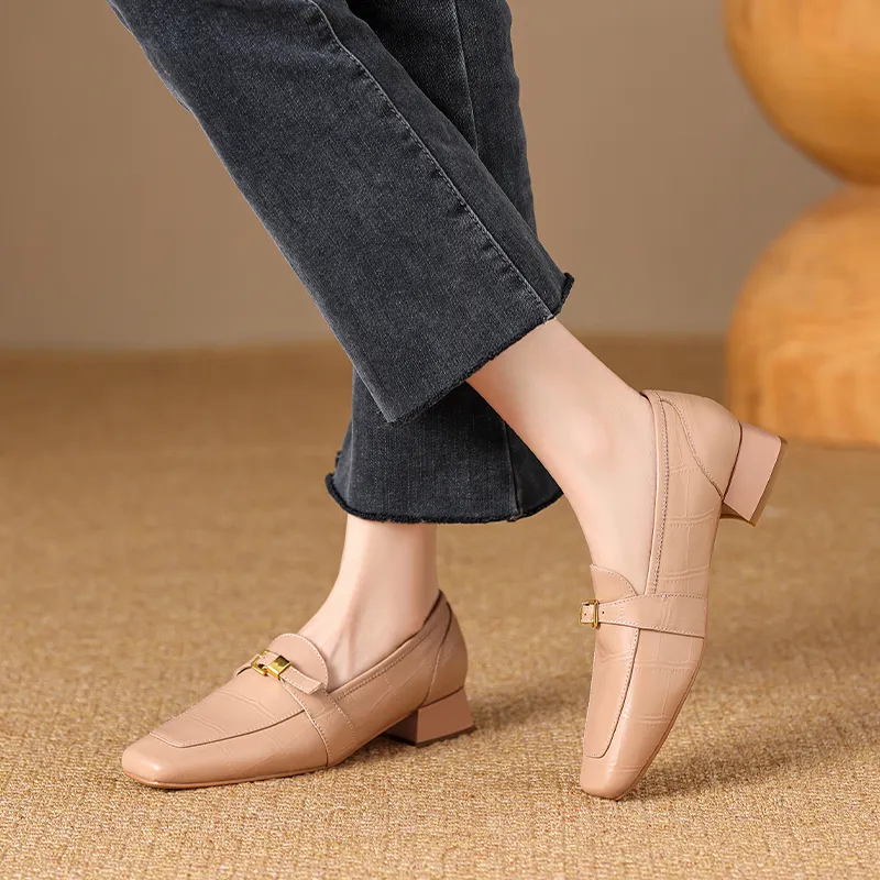 ZHR Loafers Women's Beige/Black/Nude-10