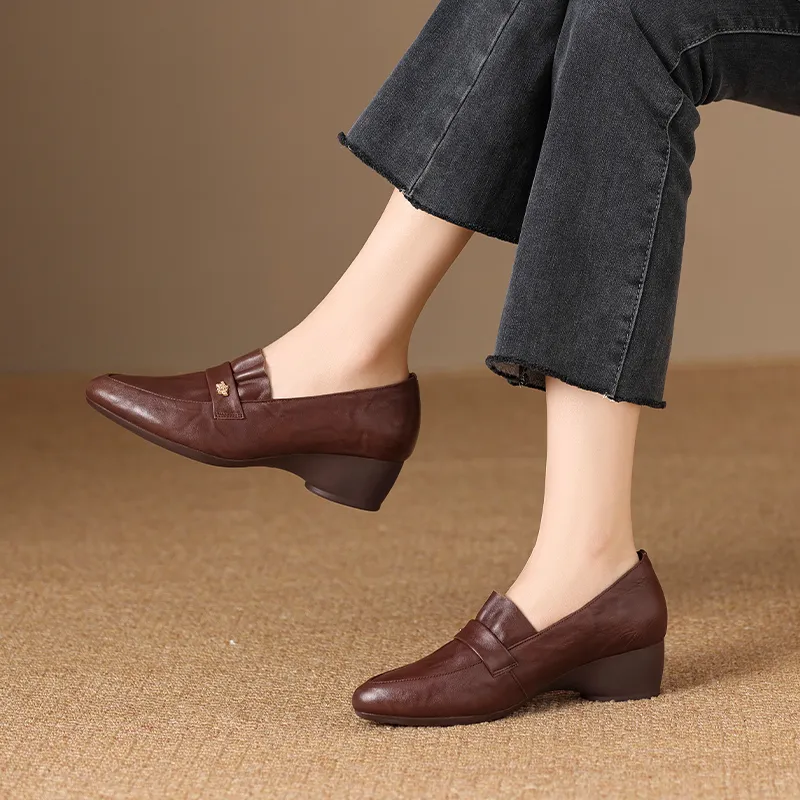 ZHR Loafers Women's Black/Brown-6