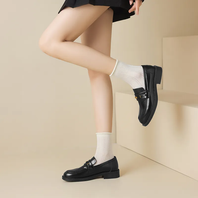ZHR Loafers Women's Black/Beige-2