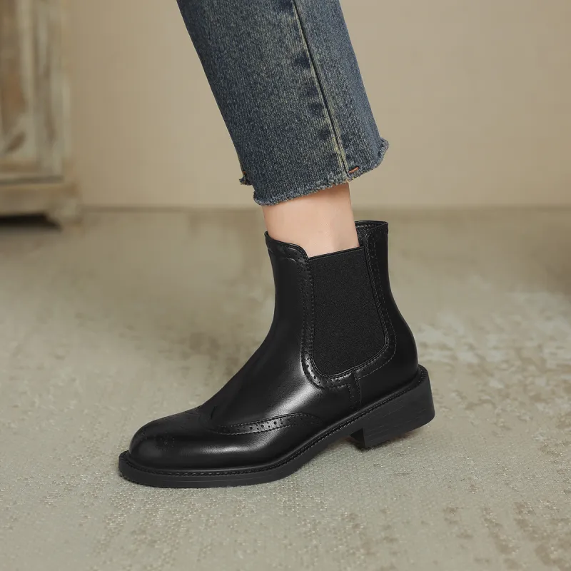 ZHR Short Chelsea Boots 5.5cm Women's-10