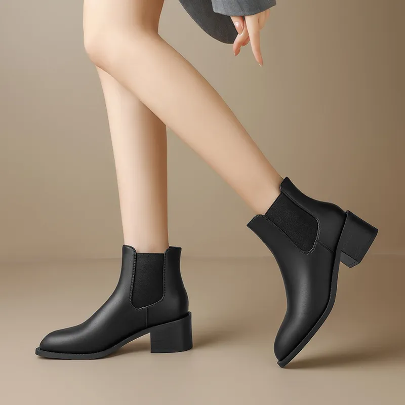 ZHR Short Chelsea Boots 5.5cm Women's-3