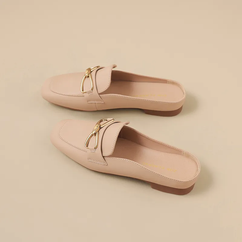 ZHR Rubber Sole Odor Resistant Closed Toe Slippers Women's-13