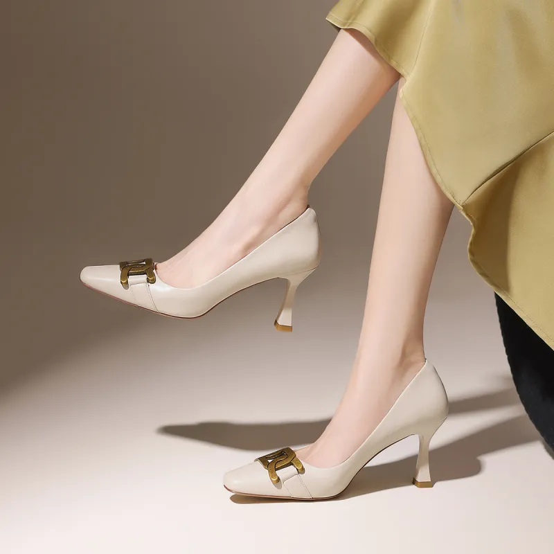 ZHR Slim Heel High Heels 7.5cm Women's-2
