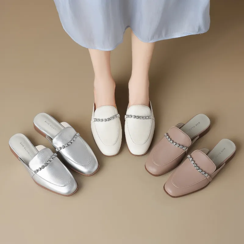 ZHR Slip Resistant Wrap toe Slippers Women's-13