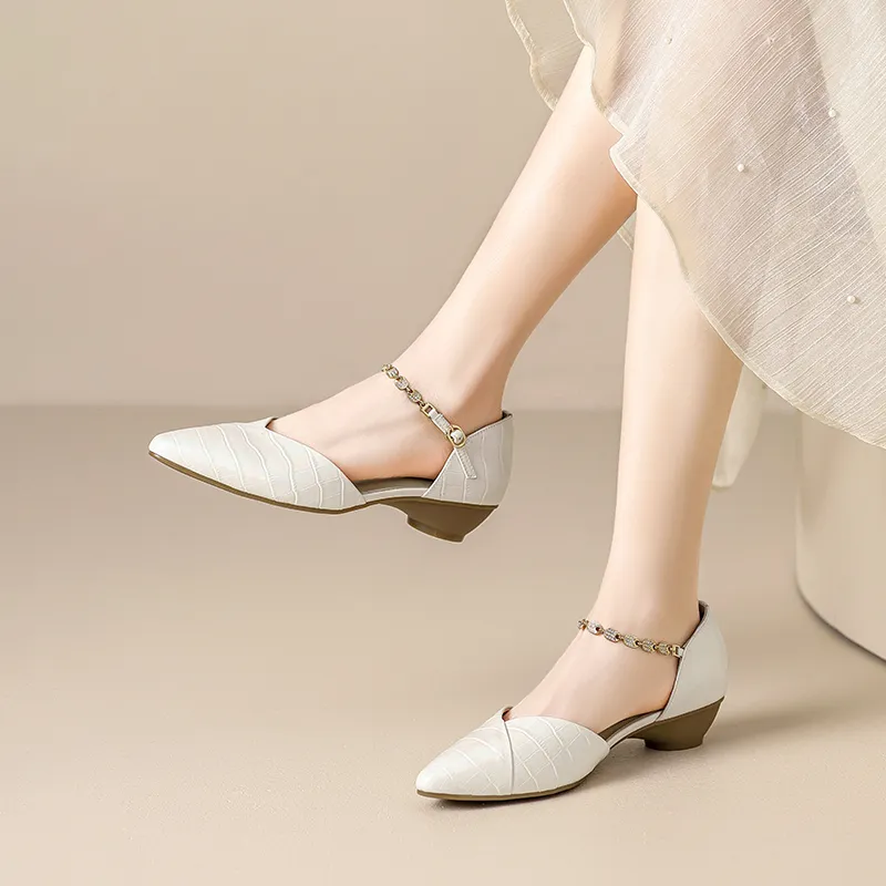 ZHR Cone Heel High Heels Women's-18