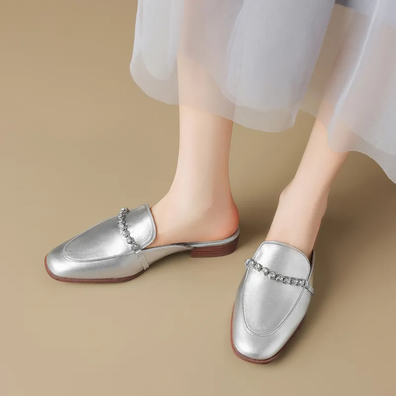 ZHR Slip Resistant Wrap toe Slippers Women's-5
