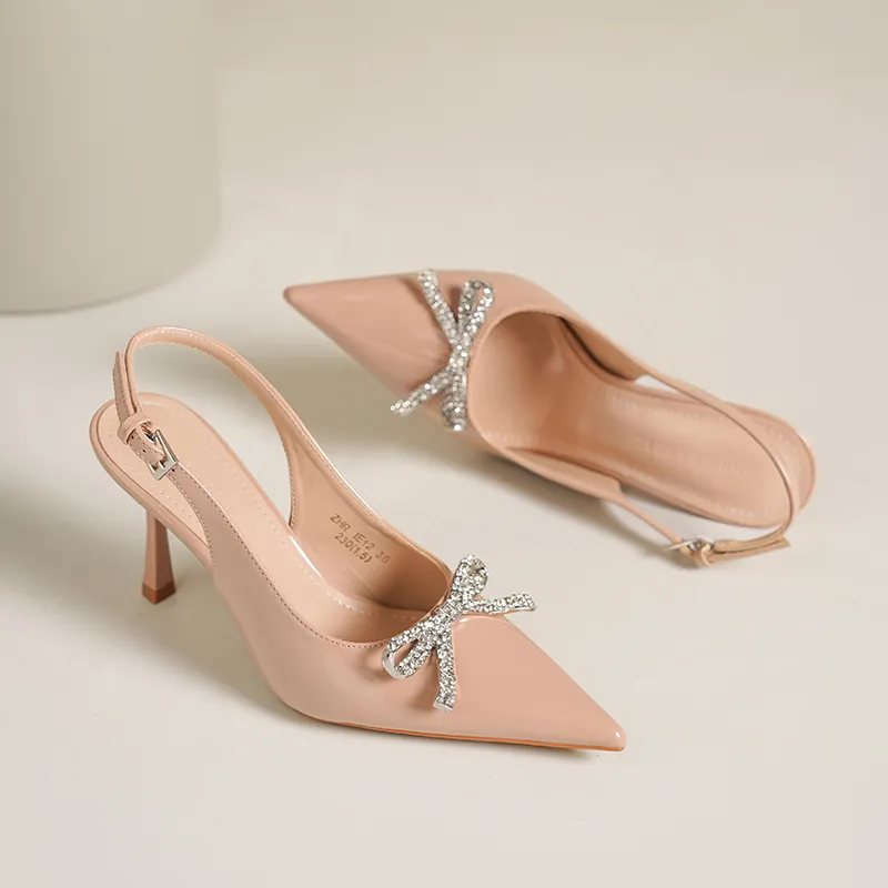 ZHR Slim Heel High Heels Women's-13