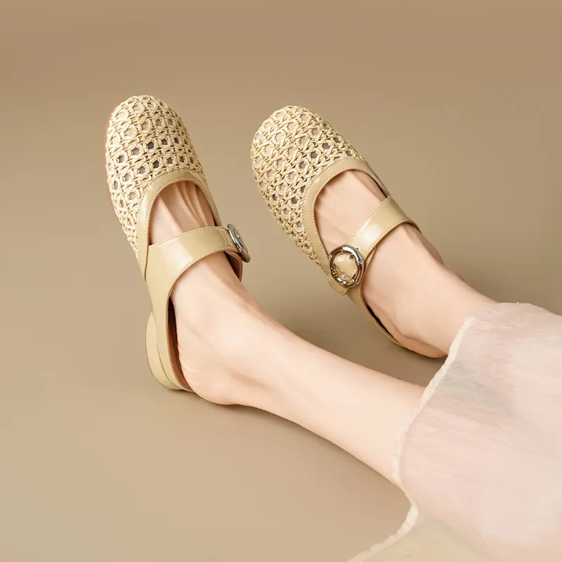 ZHR Rubber Sole Odor Resistant, Abrasion Resistant Closed Toe Slippers Women's-11