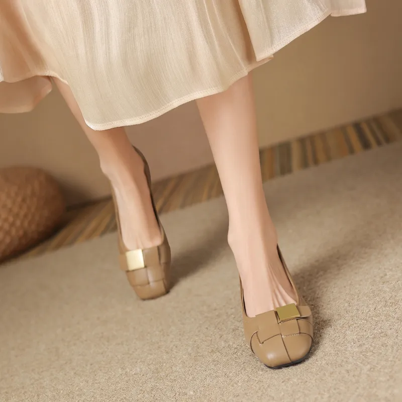 ZHR Chunky Heel High Heels 3cm Women's-11