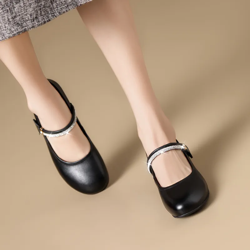 ZHR Casual Single Shoes Women's Black-4