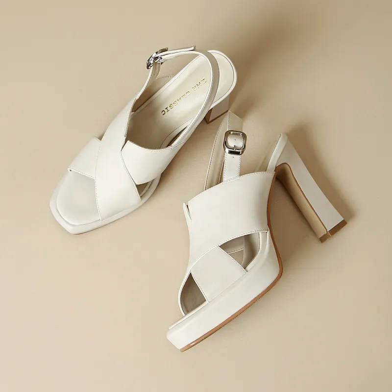 ZHR Roman Sandals 8.5cm Women's-11