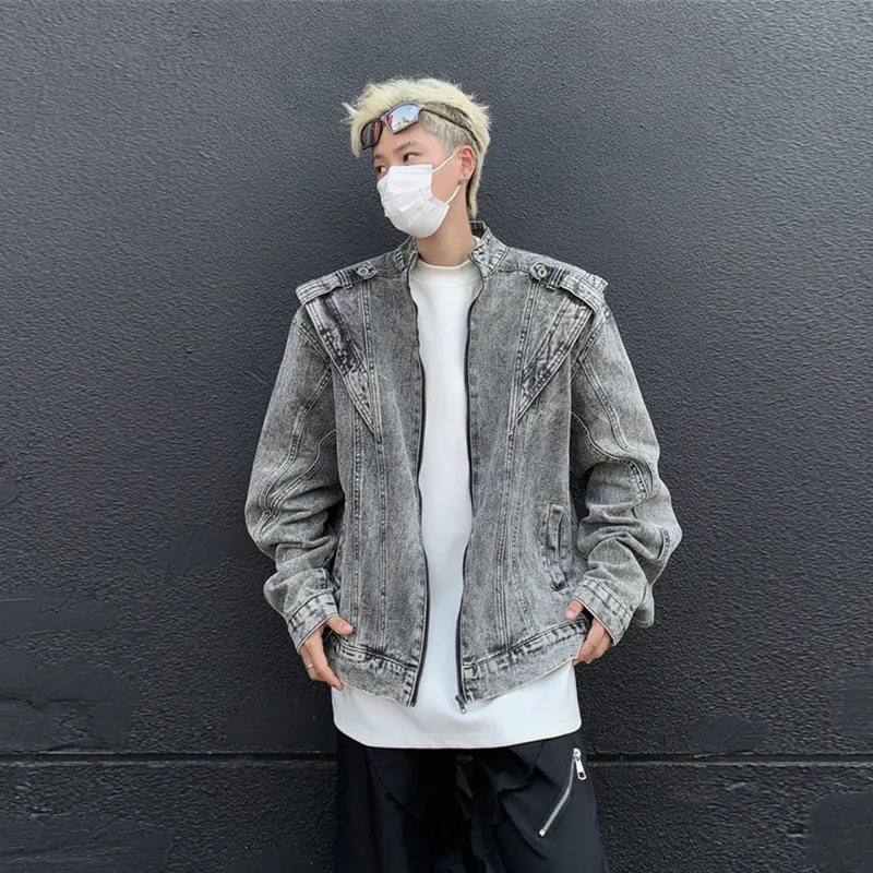Mulinsen Denim Jacket Unisex Gray-2