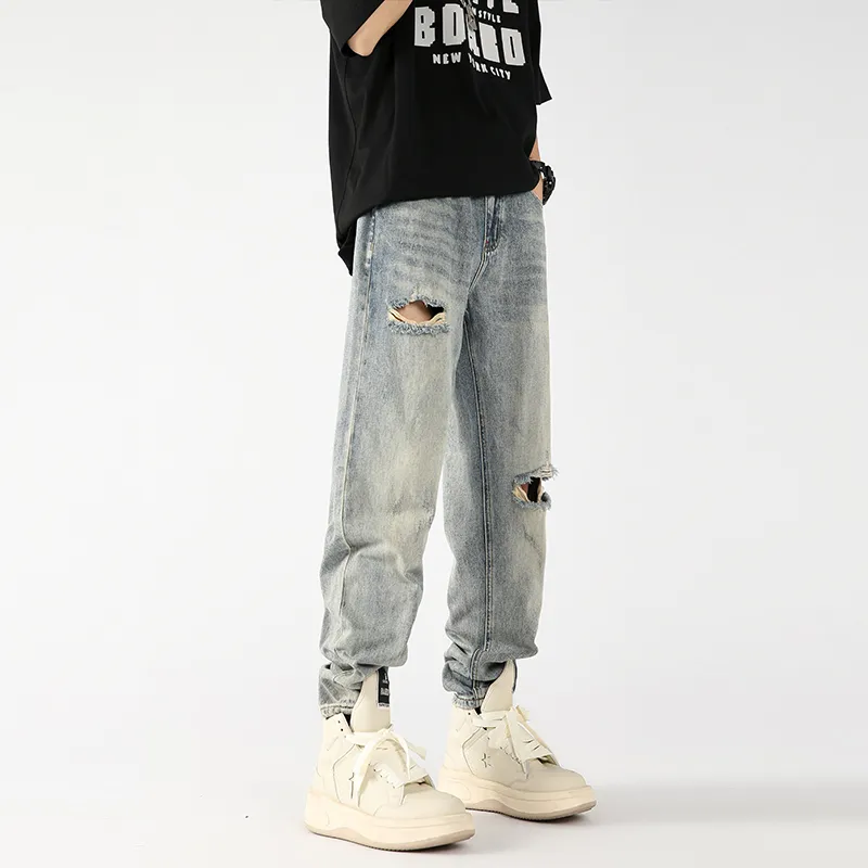 Mulinsen Jeans Unisex Washed Color-6