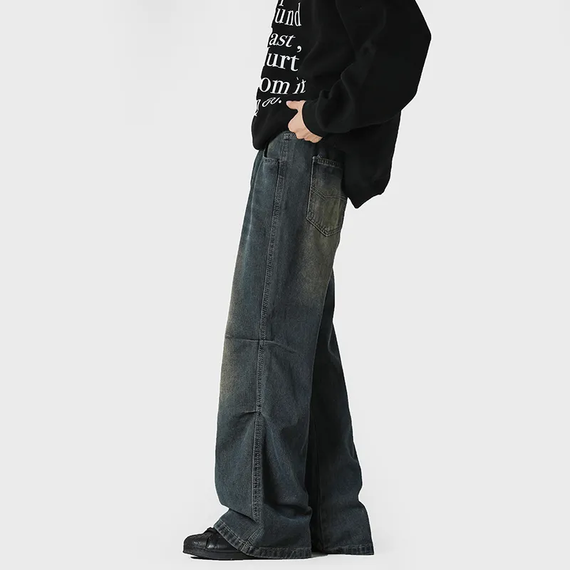 Mulinsen Jeans Unisex Vintage Blue-5