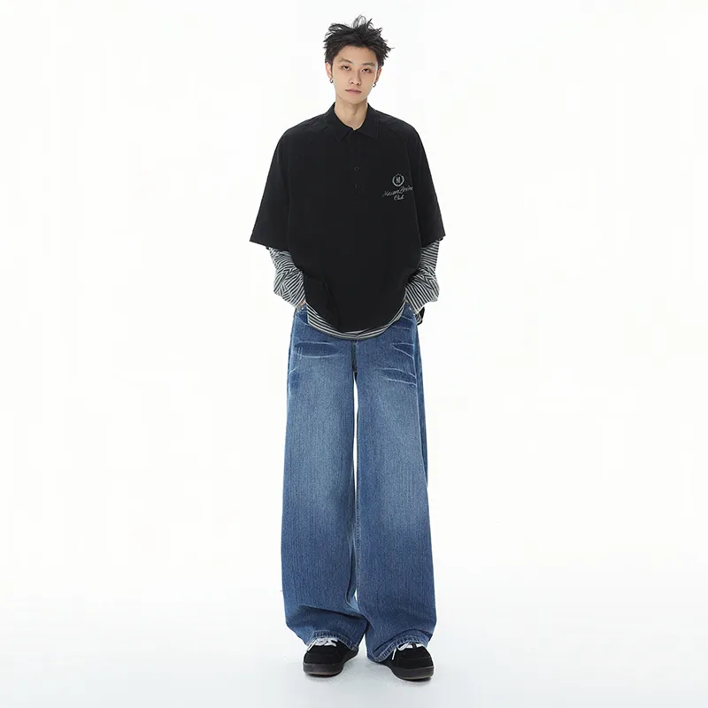 Mulinsen Jeans Unisex Bamboo Blue-2