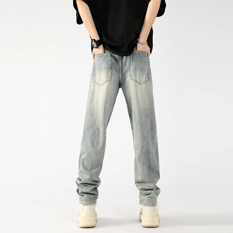 Mulinsen Jeans Unisex Washed Color-5