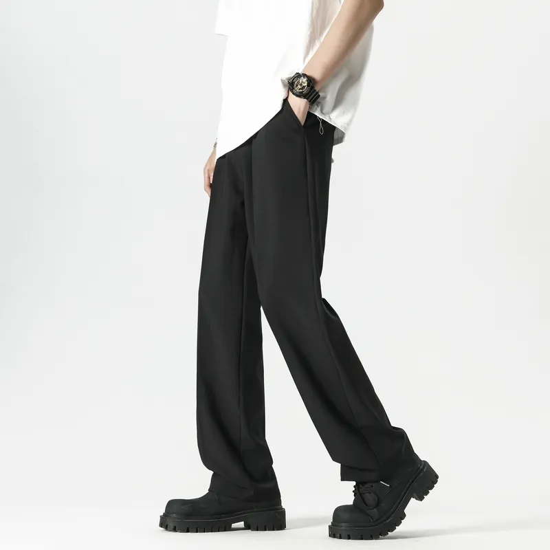 TESTUNG Classic Suit Pants Unisex-3