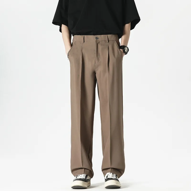 TESTUNG Classic Suit Pants Unisex-21