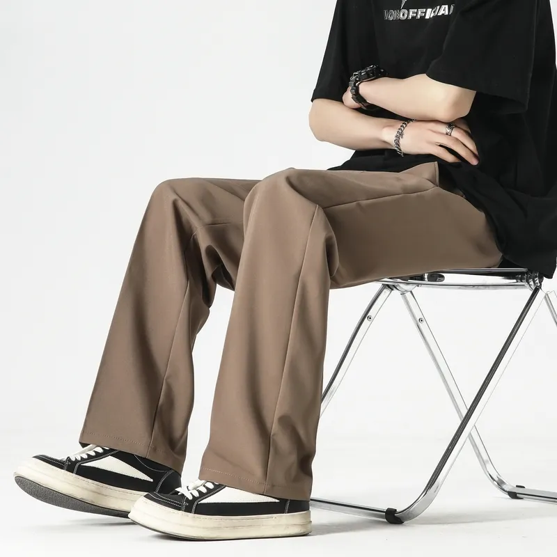 TESTUNG Classic Suit Pants Unisex-25