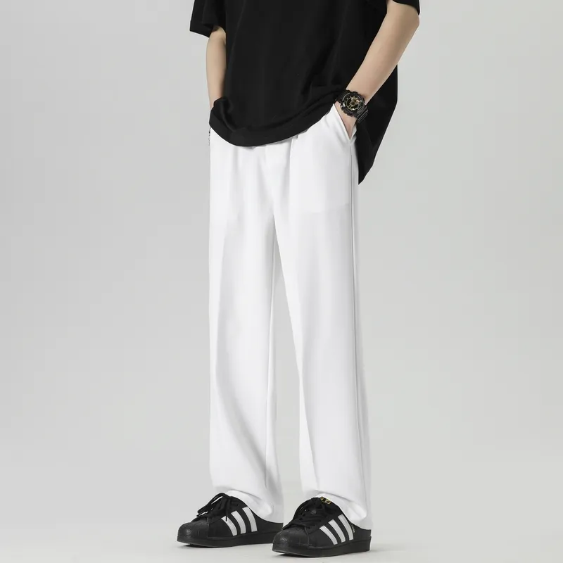 TESTUNG Classic Suit Pants Unisex-14