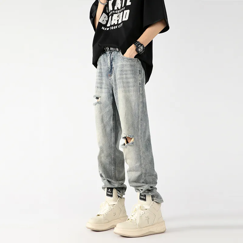 Mulinsen Jeans Unisex Washed Color-4