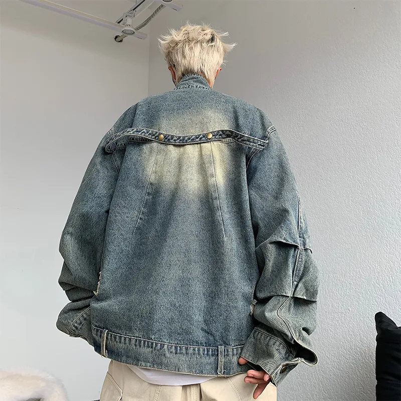 Mulinsen Denim Jacket Unisex Blue-4