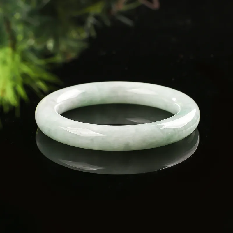 TAMINA Glutinous Jade Jadeite Bangles Women's-3
