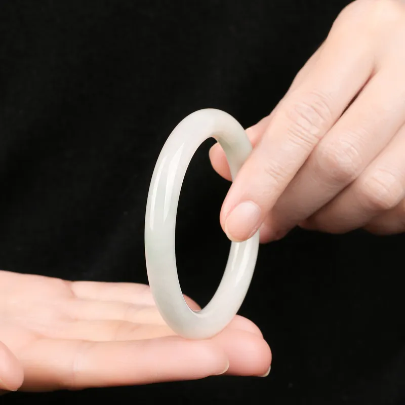 TAMINA Glutinous Jade Jadeite Bangles Women's-4