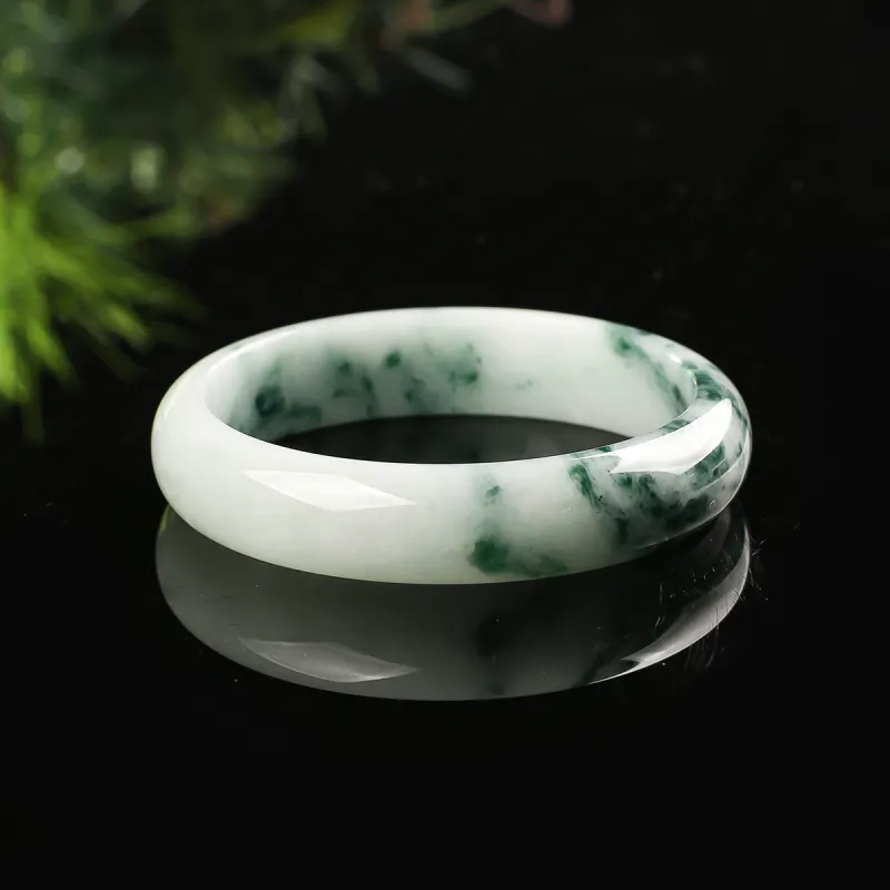 TAMINA Glutinous Jade Jadeite Bangles Women's-3