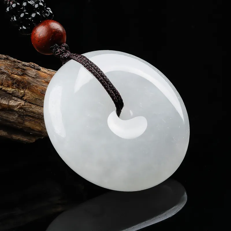 TAMINA Hetian Jade Pendants White Jade Women's-3