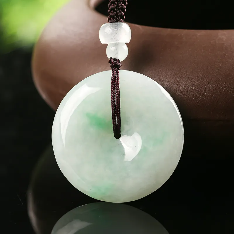 TAMINA Glutinous Jade Pendants Women's-1