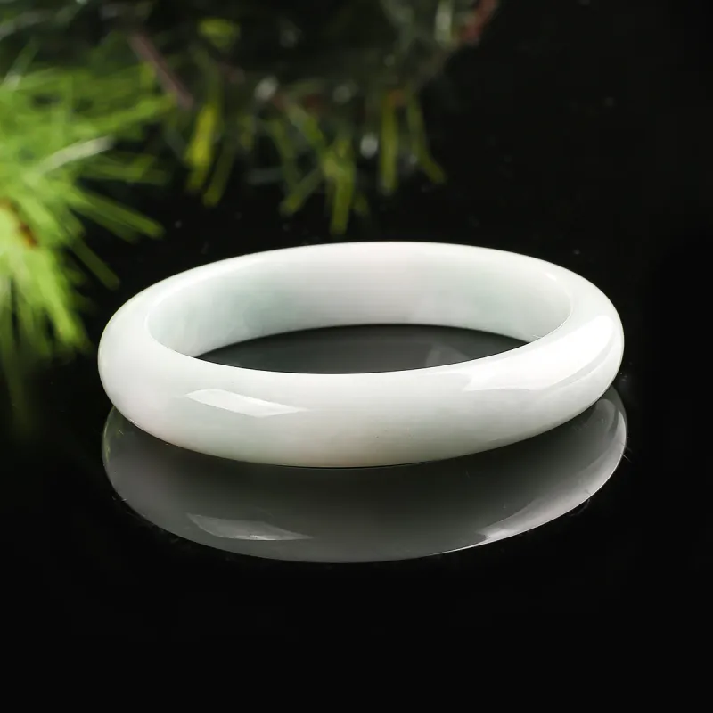 TAMINA Glutinous Jade Jadeite Bangles Women's-3