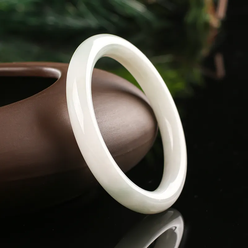 TAMINA Glutinous Jade Jadeite Bangles Women's-2