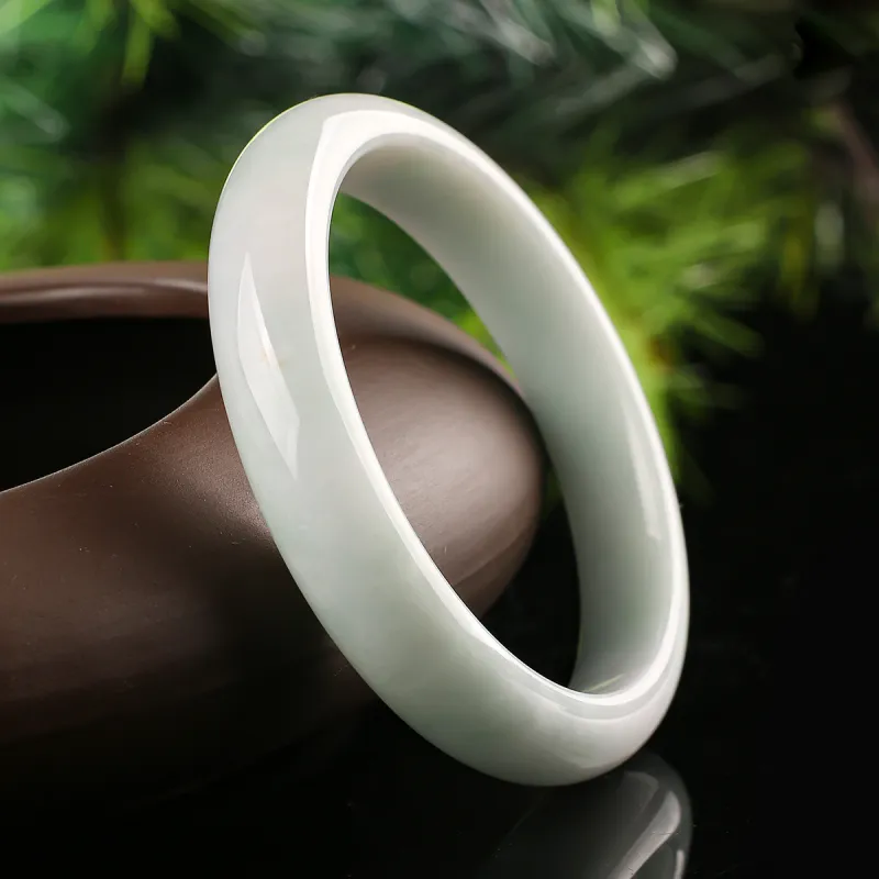 TAMINA Glutinous Jade Jadeite Bangles Women's-2