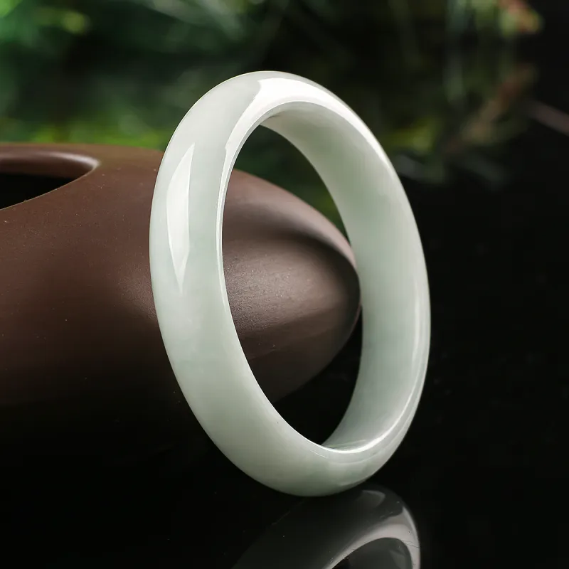 TAMINA Glutinous Jade Jadeite Bangles Women's-2