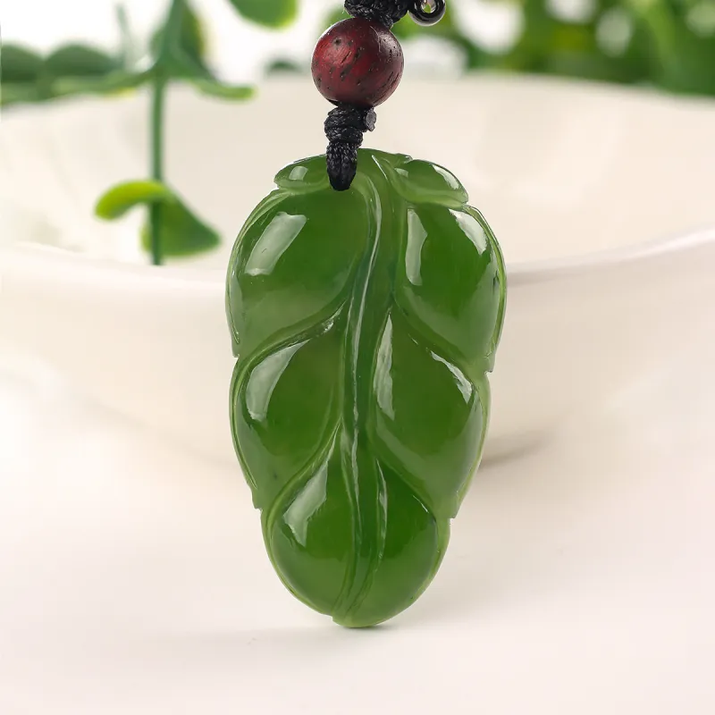 TAMINA Hetian Jade Pendants Jasper Unisex-1